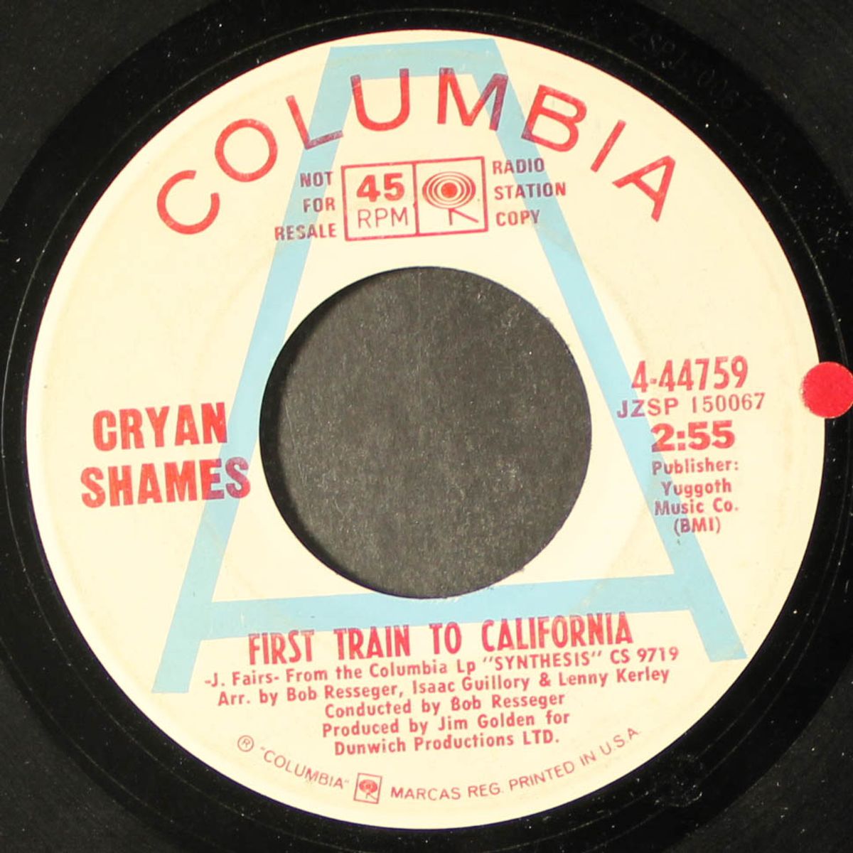 first train to california / a master's fool by CRYAN SHAMES