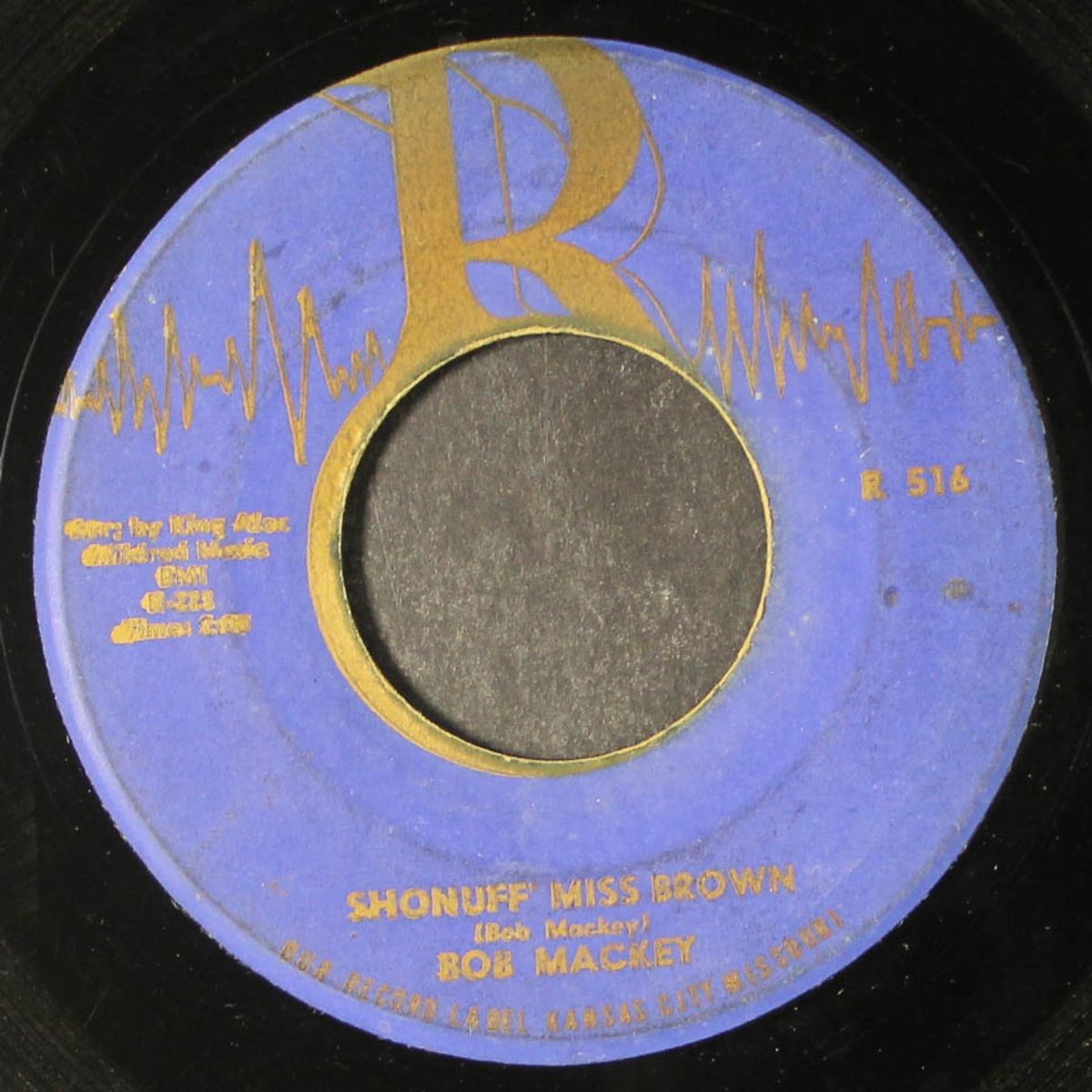 shonuff' miss brown / i must be a fool by BOB MACKEY