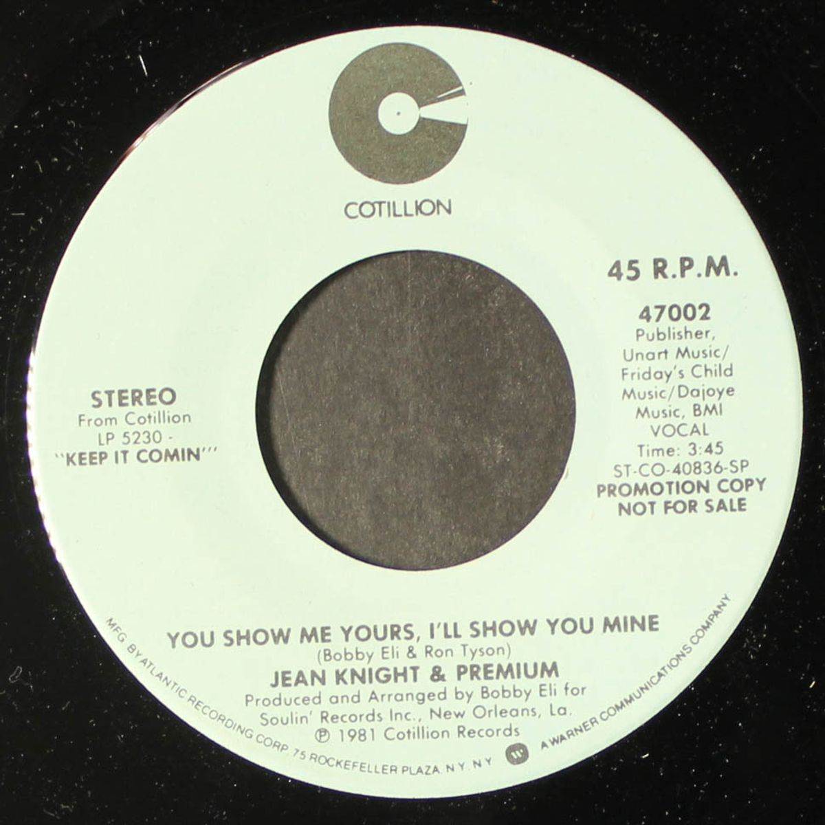 you show me yours, i'll show you mine / mono by JEAN KNIGHT & PREMIUM