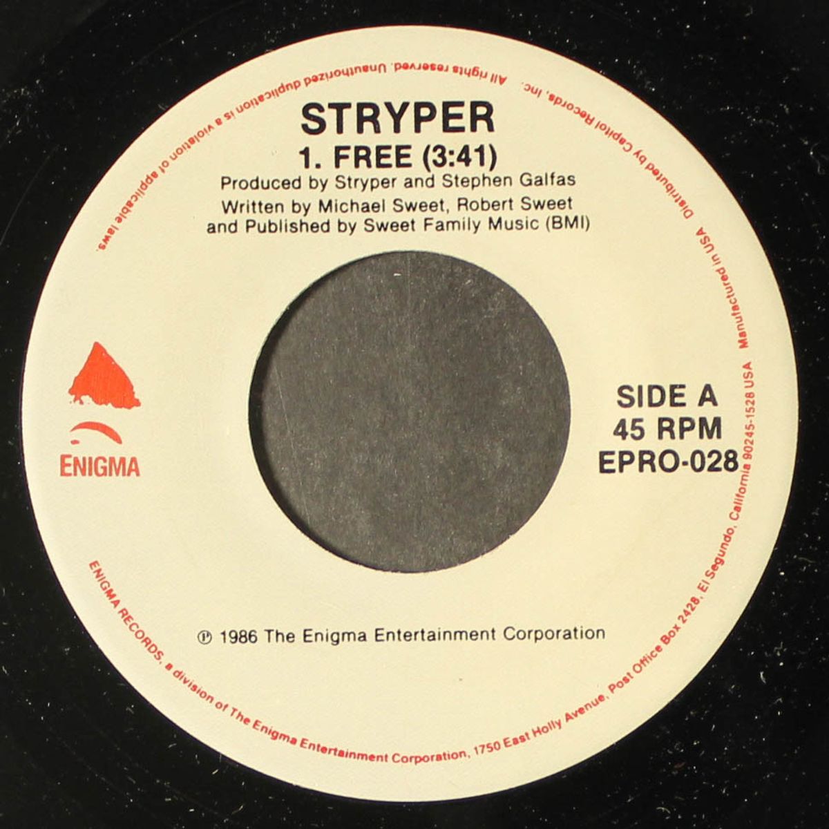 free by STRYPER