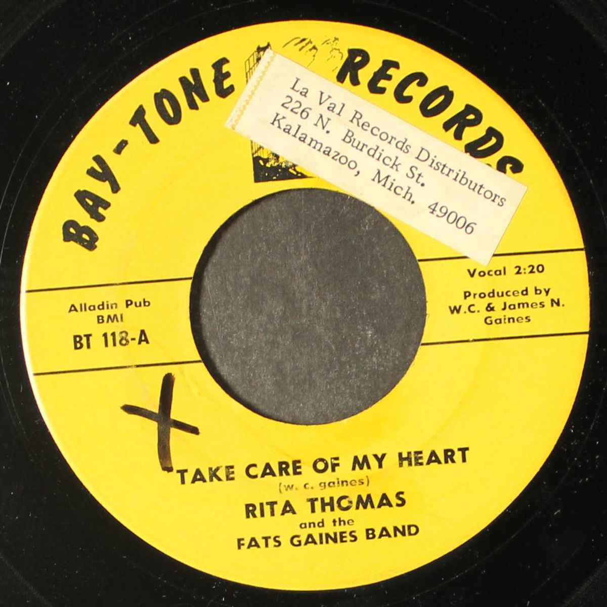 prove you love me baby / take care of my heart by RITA THOMAS