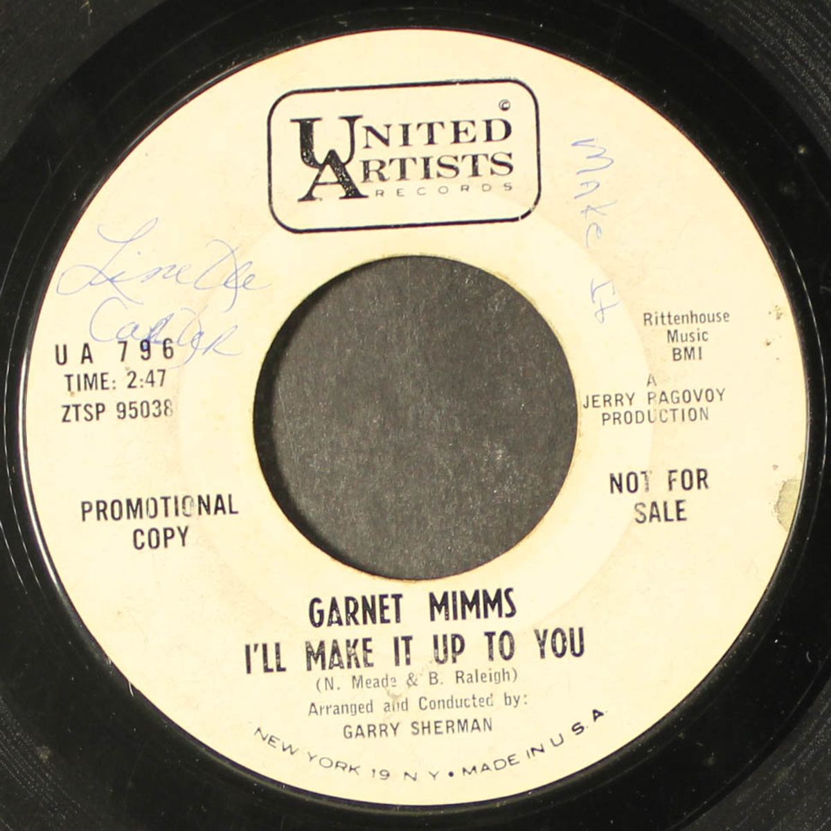 a little bit of soap / i'll make it up to you by GARNET MIMMS