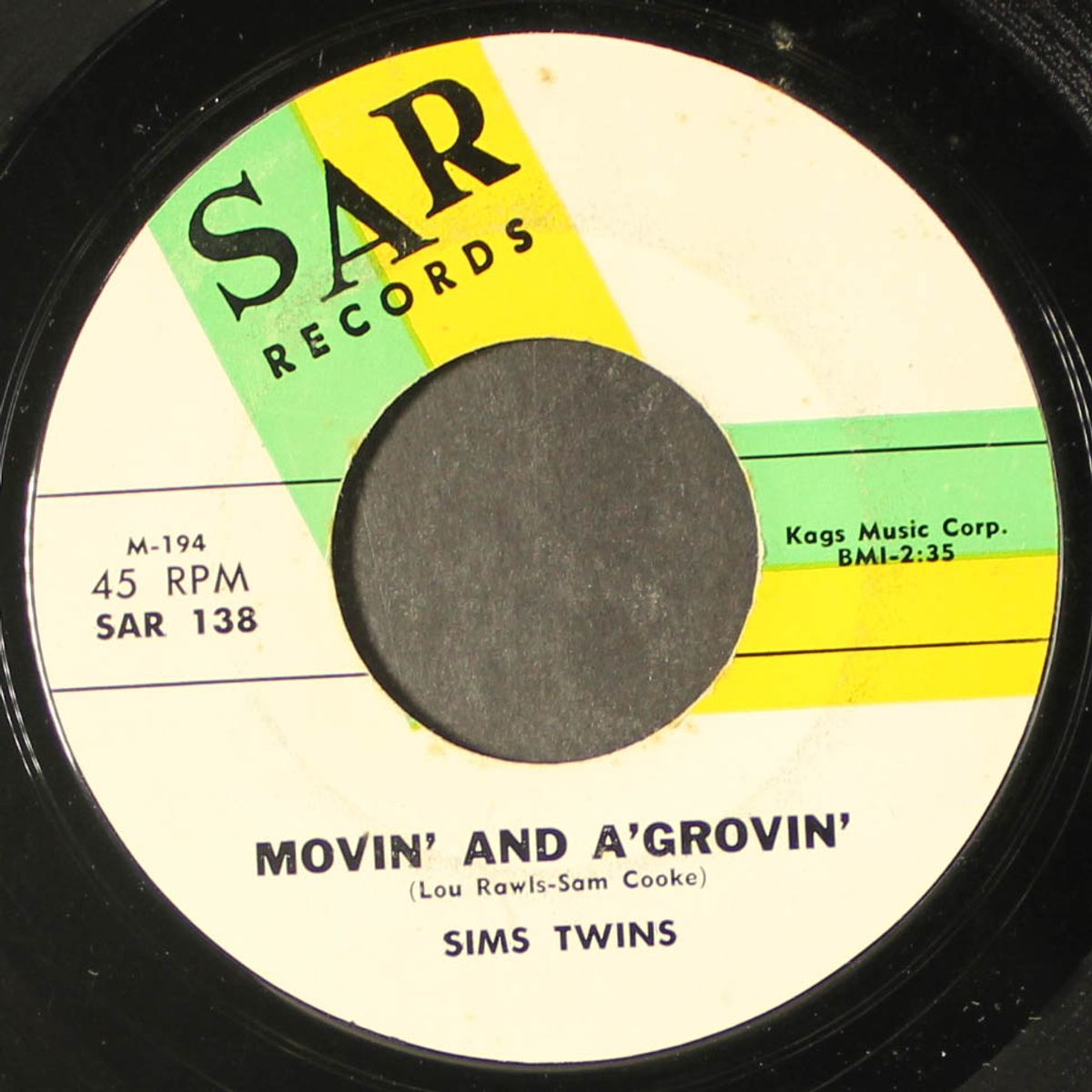 that's where it's at / movin' and a'grovin' by SIMS TWINS