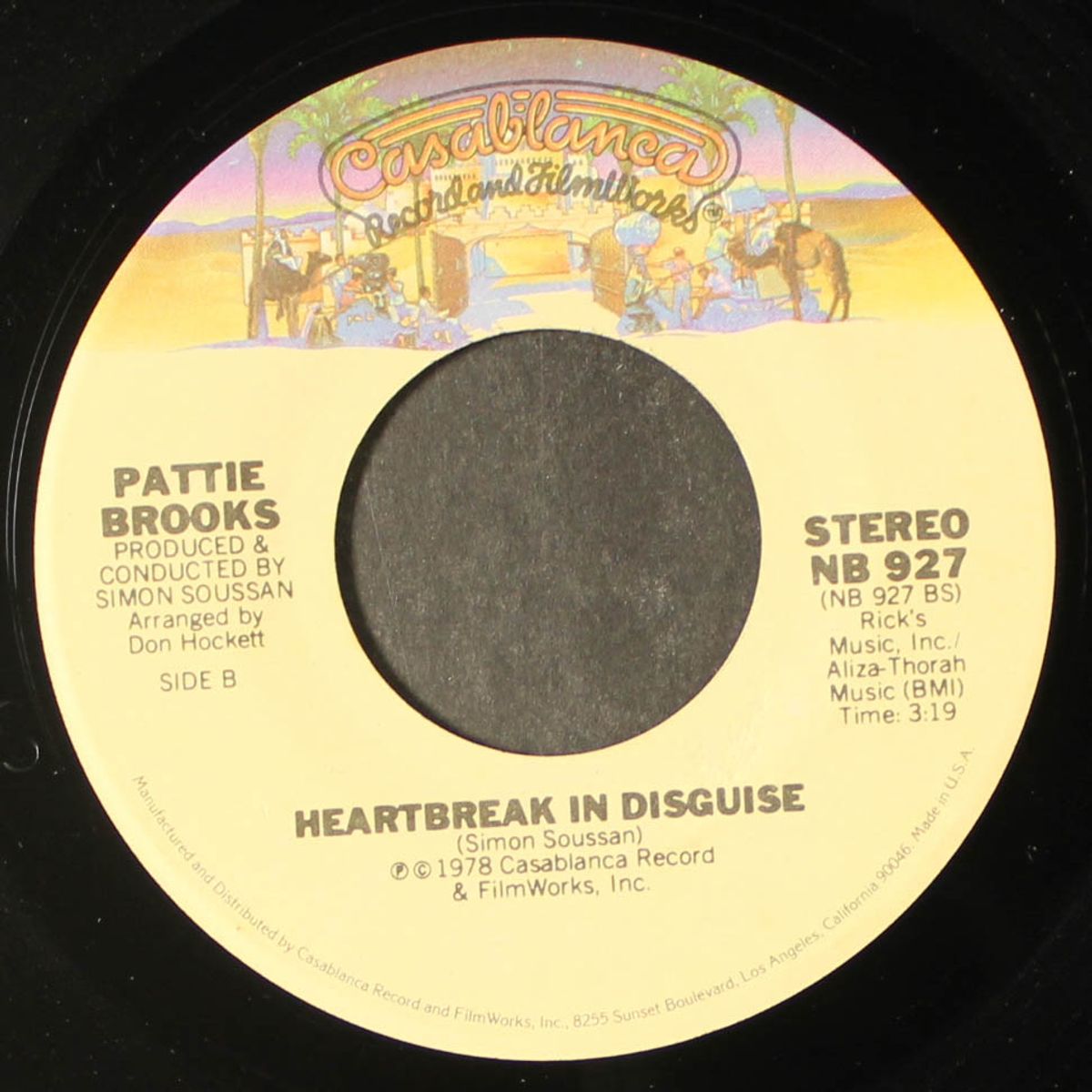after dark / heartbreak in disguise by PATTIE BROOKS