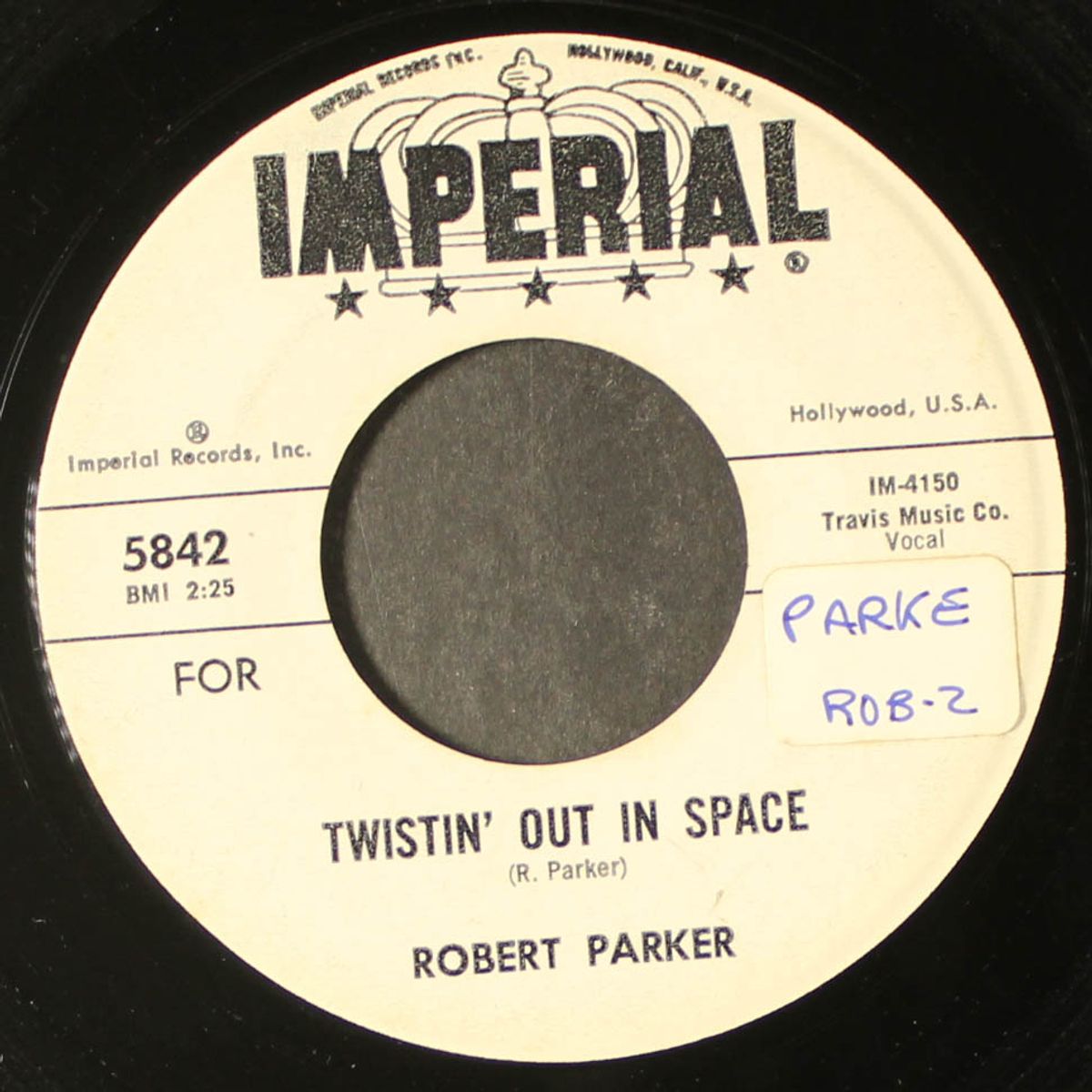 twistin' out in space / mashed potatoes all night long by ROBERT PARKER