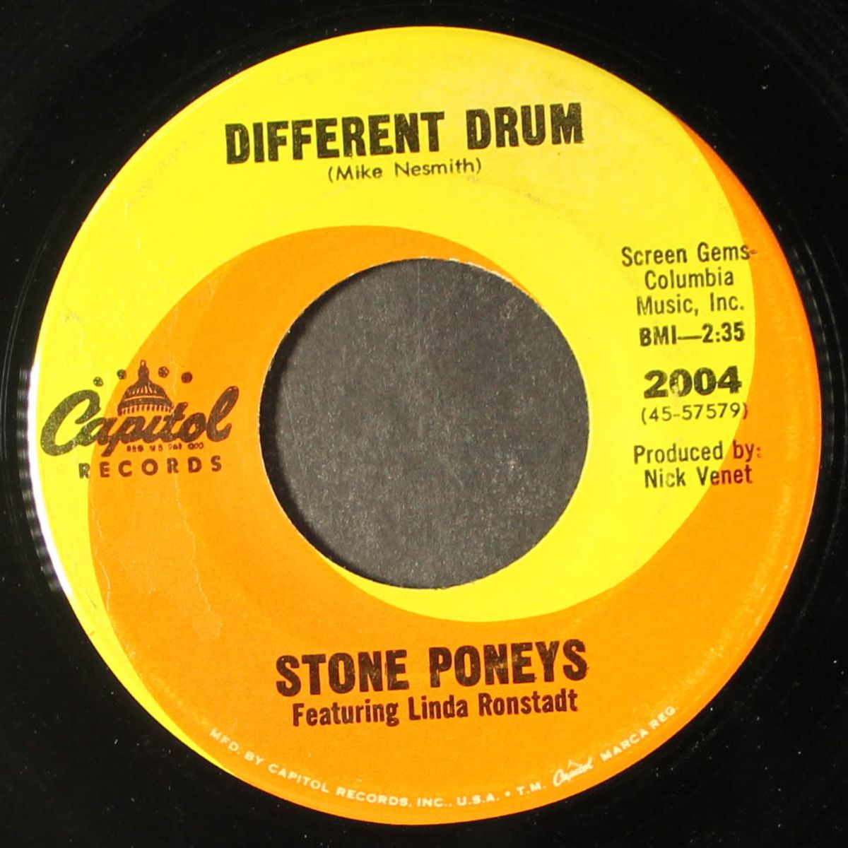 different drum / i've got to know by STONE PONEYS