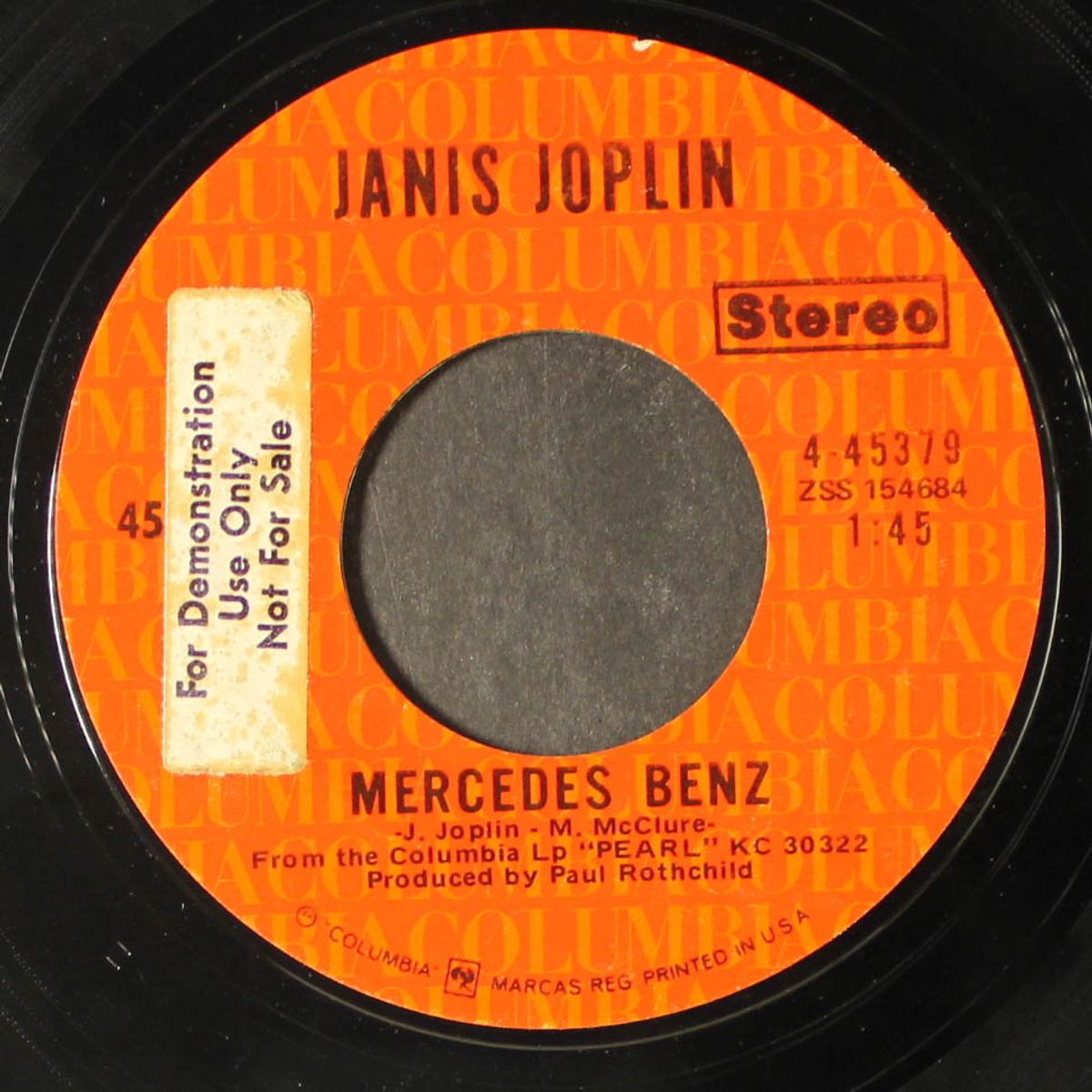 cry baby / mercedes benz by JANIS JOPLIN