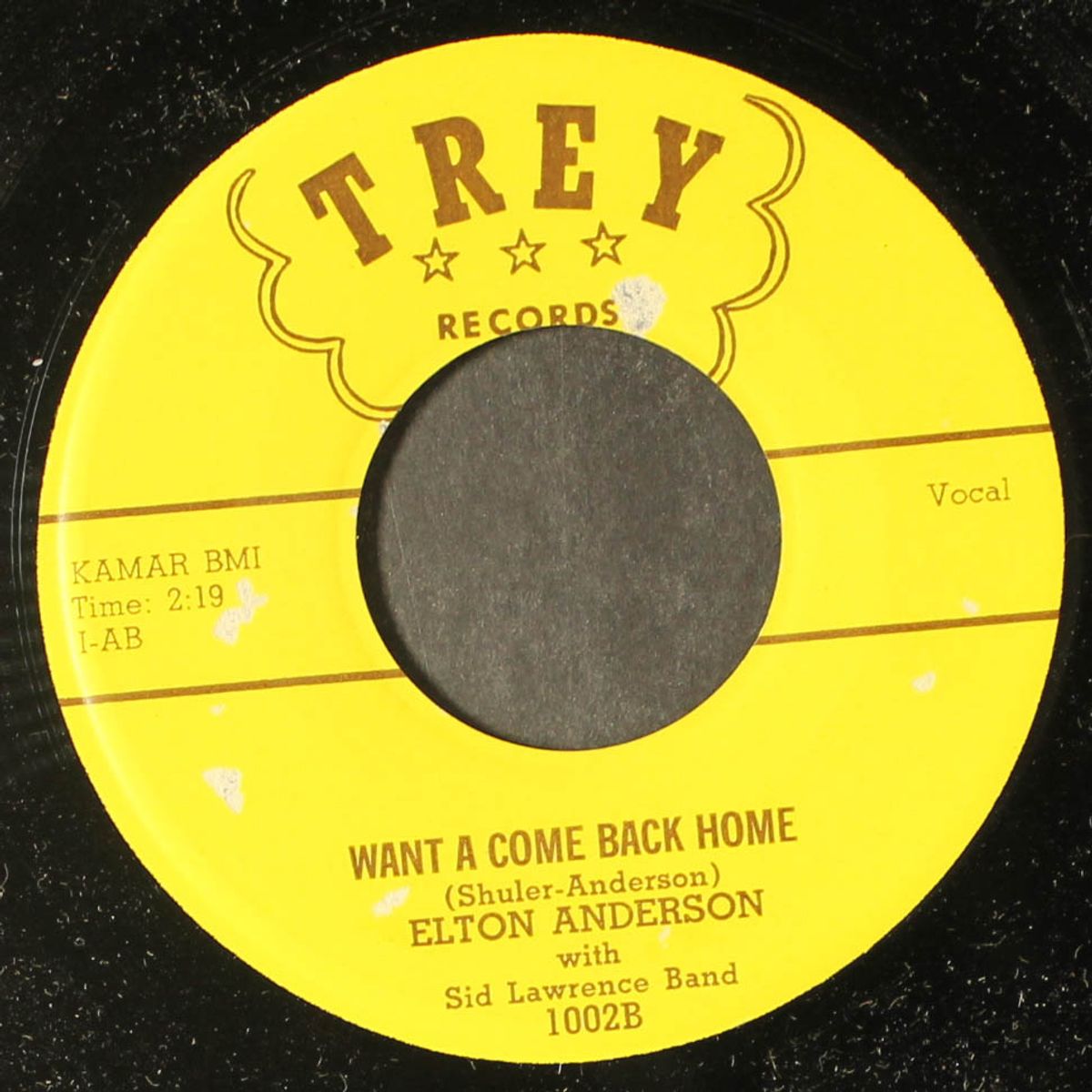 i love you / want a come back home by ELTON ANDERSON