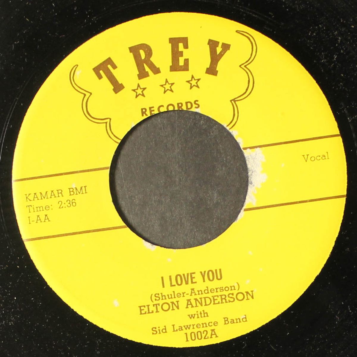 i love you / want a come back home by ELTON ANDERSON