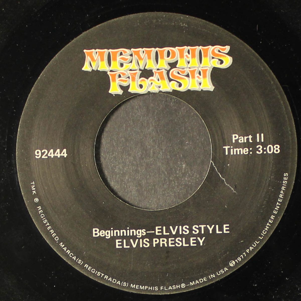 beginnings, elvis style by ELVIS PRESLEY