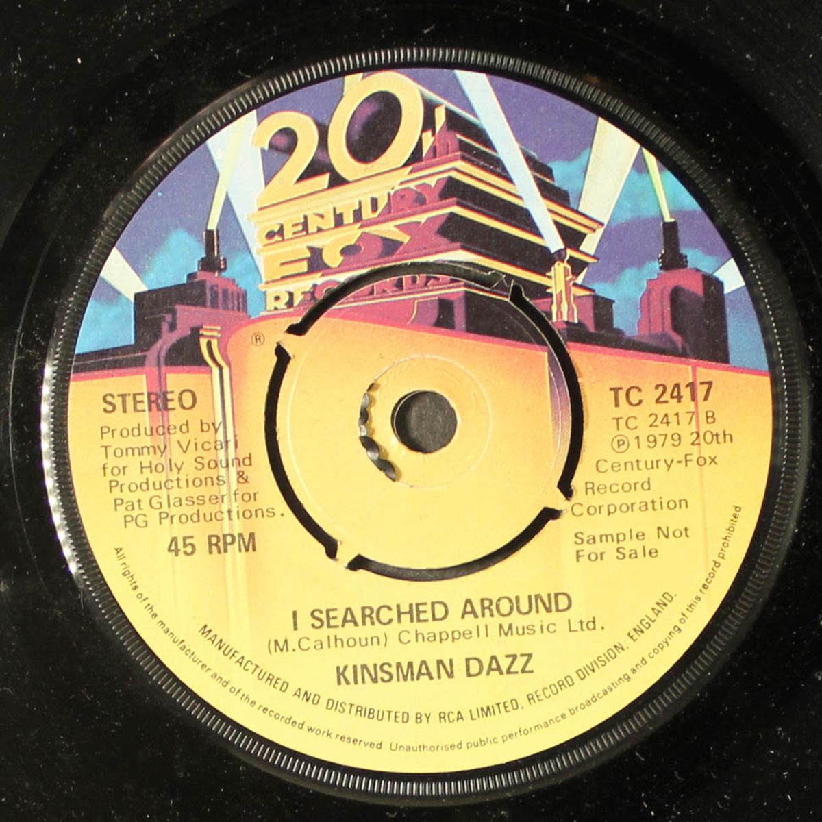keep on rockin' / i searched around by KINSMAN DAZZ