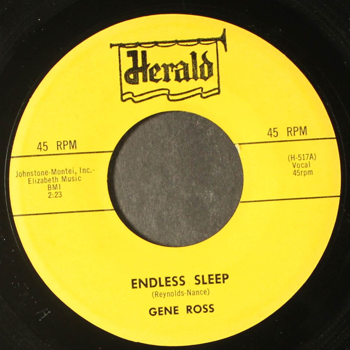 endless sleep / the only one by GENE ROSS
