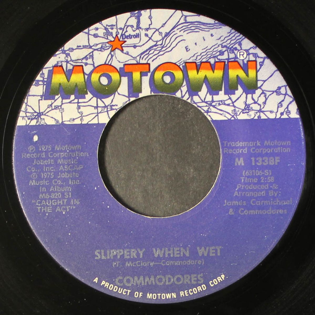 slippery when wet / the bump by COMMODORES