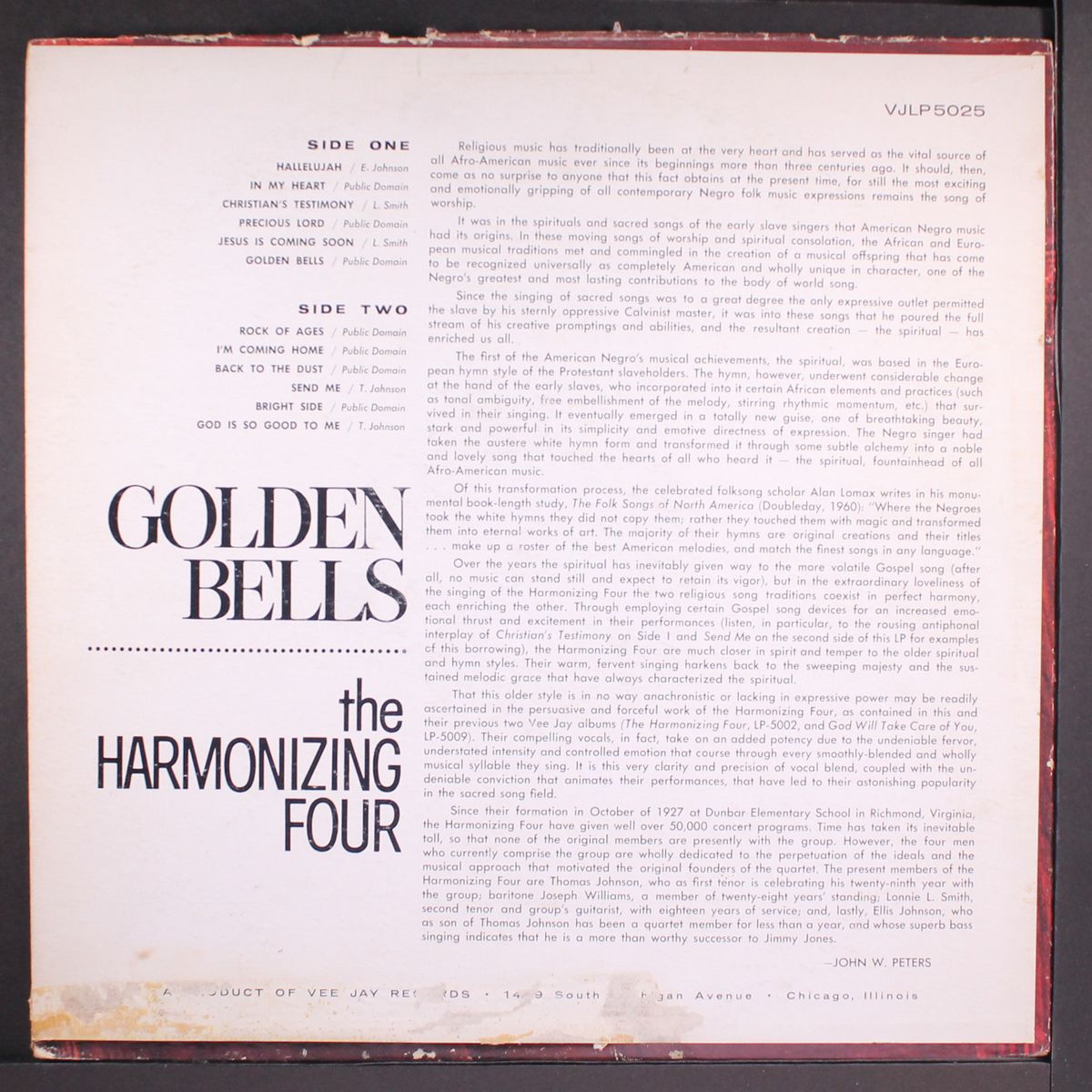 golden bells by HARMONIZING FOUR