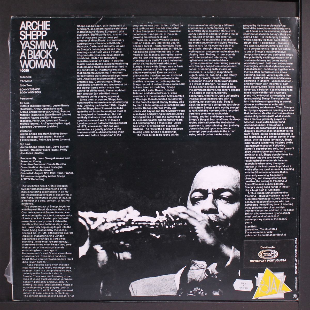 yasmina, a black woman by ARCHIE SHEPP