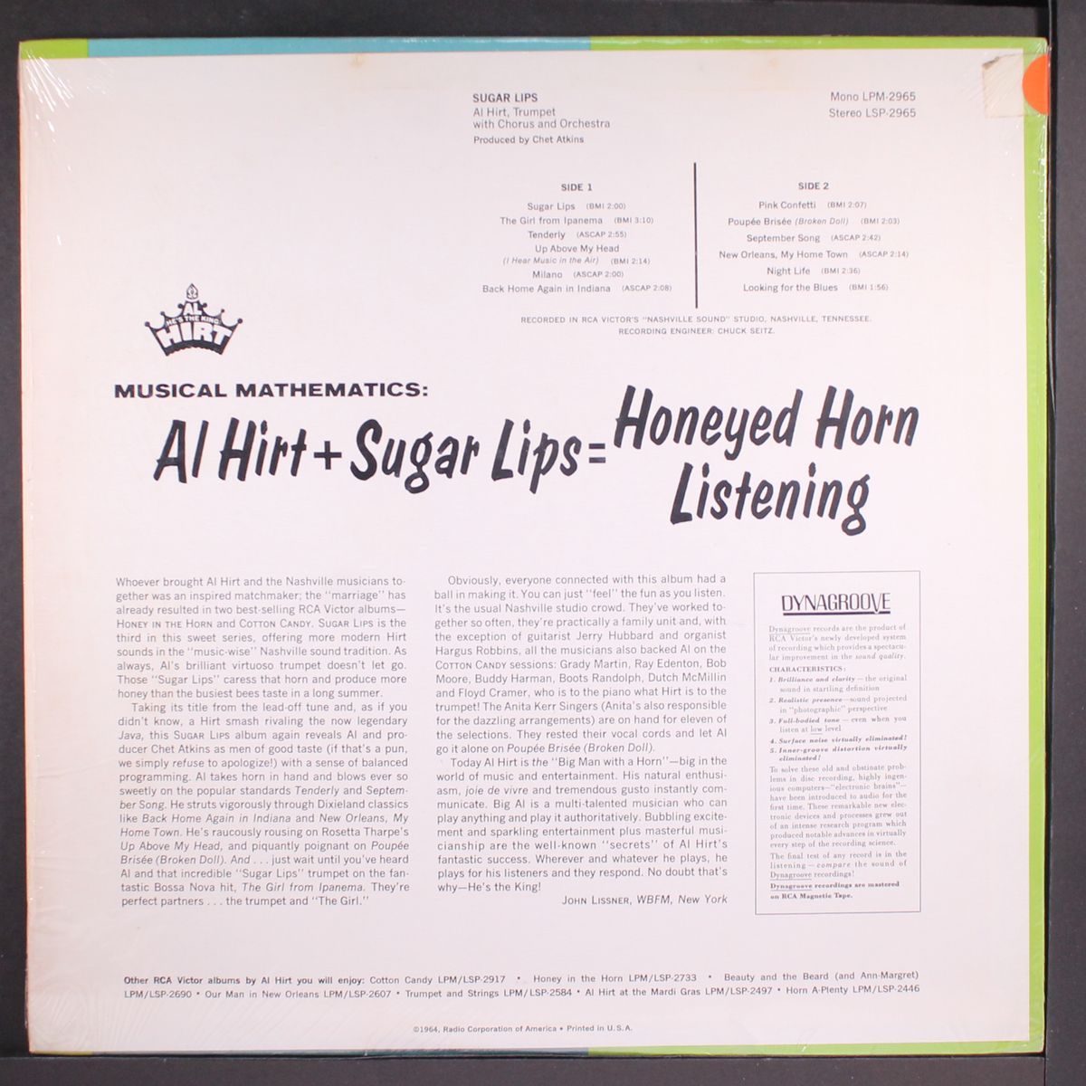 sugar lips by AL HIRT