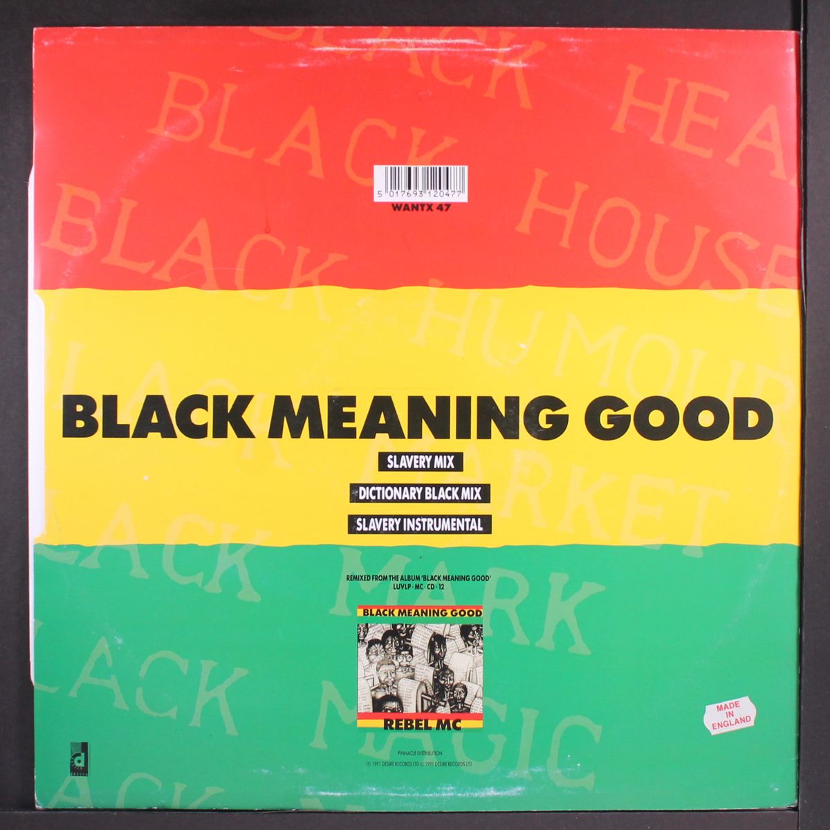 black meaning good by REBEL MC