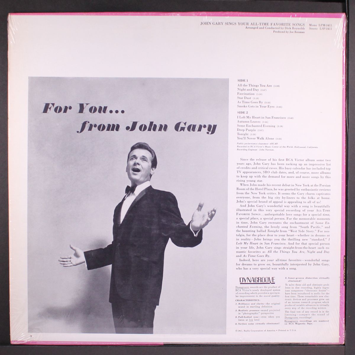 sings your all-time favorite songs by JOHN GARY