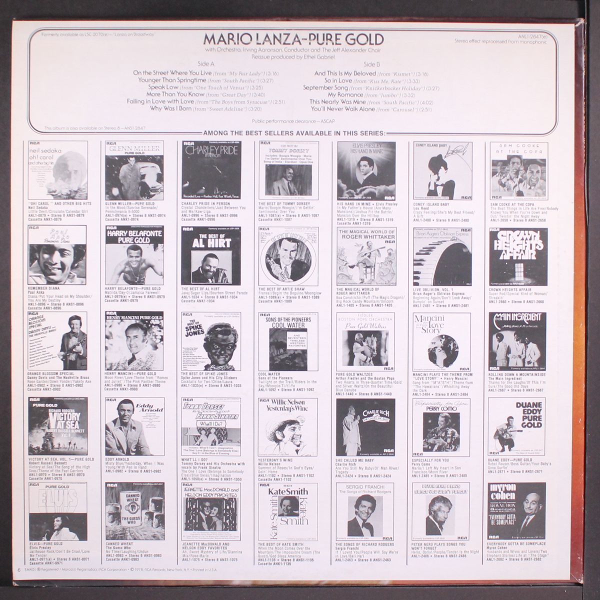 pure gold by MARIO LANZA