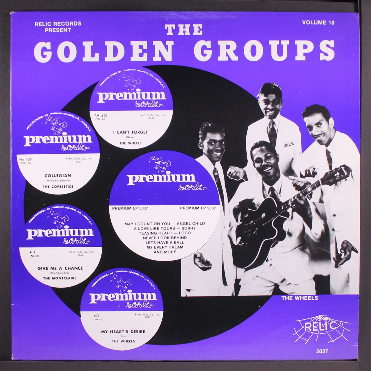 golden groups vol. 18 best of preimium records by VARIOUS