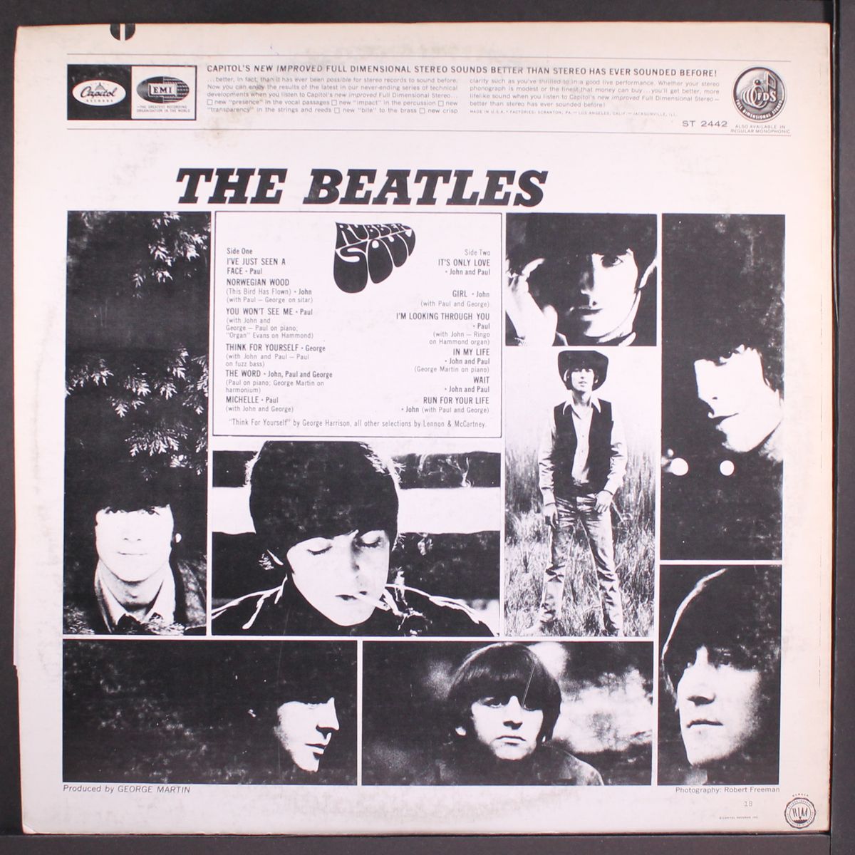 rubber soul by BEATLES