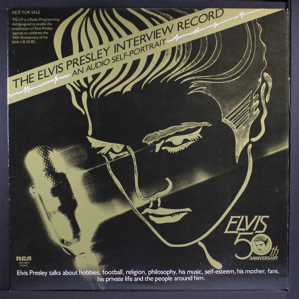 interview record, an audio self portrait by ELVIS PRESLEY