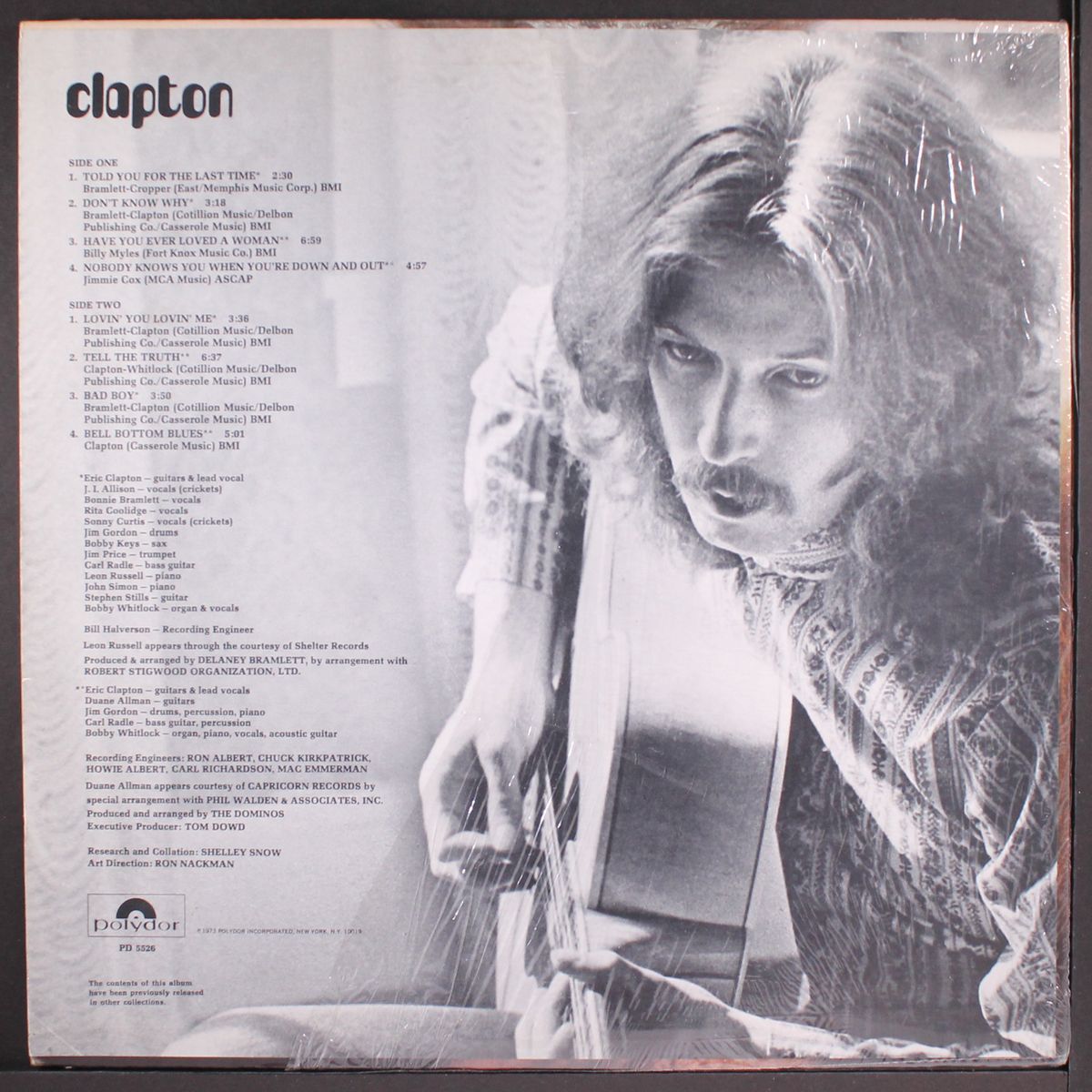 clapton by ERIC CLAPTON
