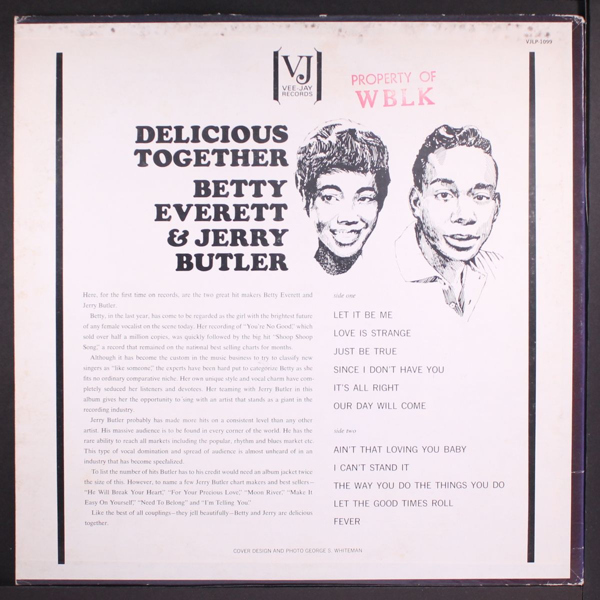 delicious together by JERRY BUTLER & BETTY EVERETT