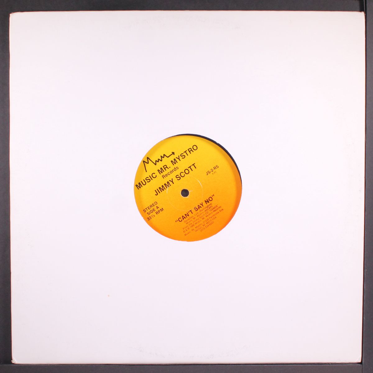 can't say no / bonus club mix by JIMMY SCOTT
