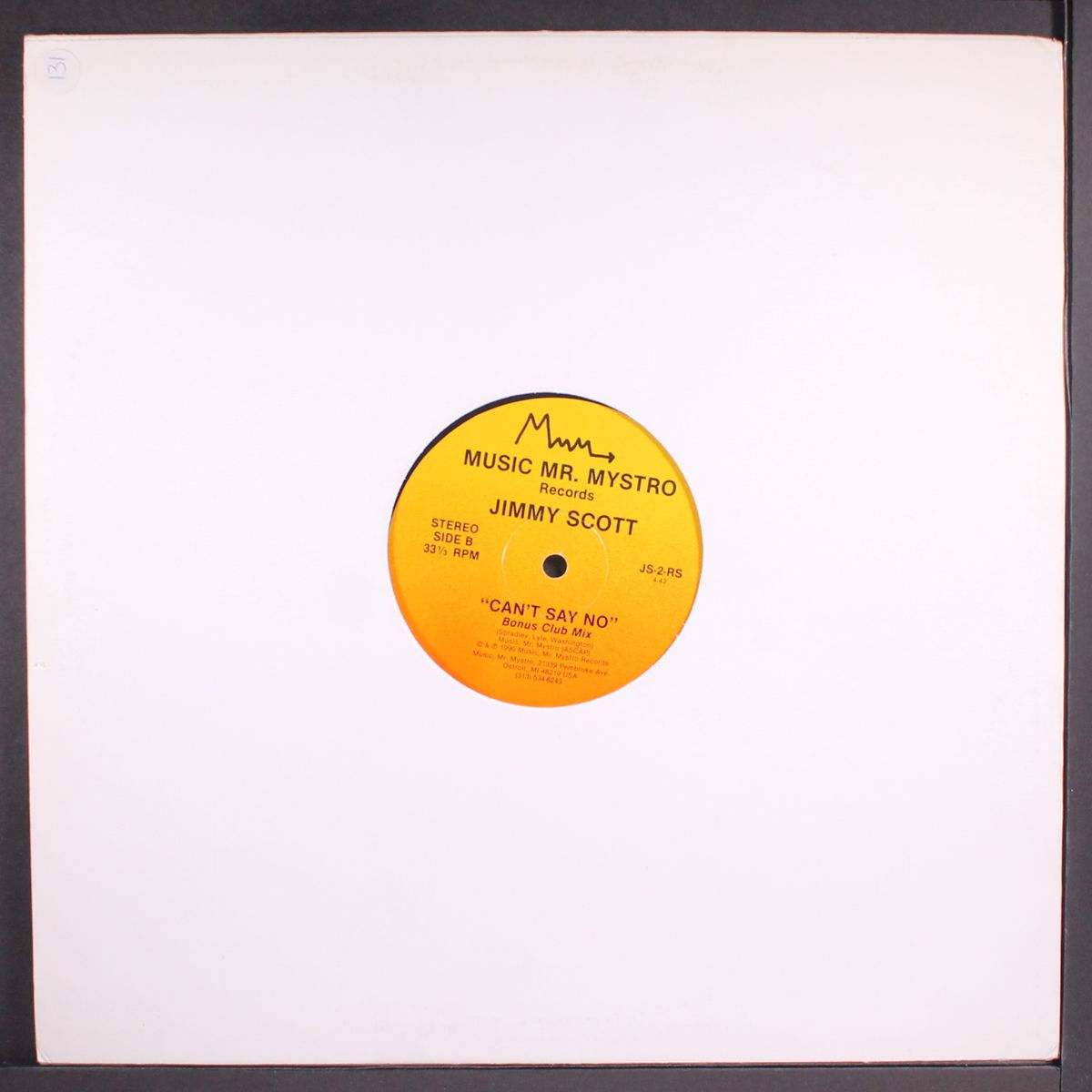 can't say no / bonus club mix by JIMMY SCOTT
