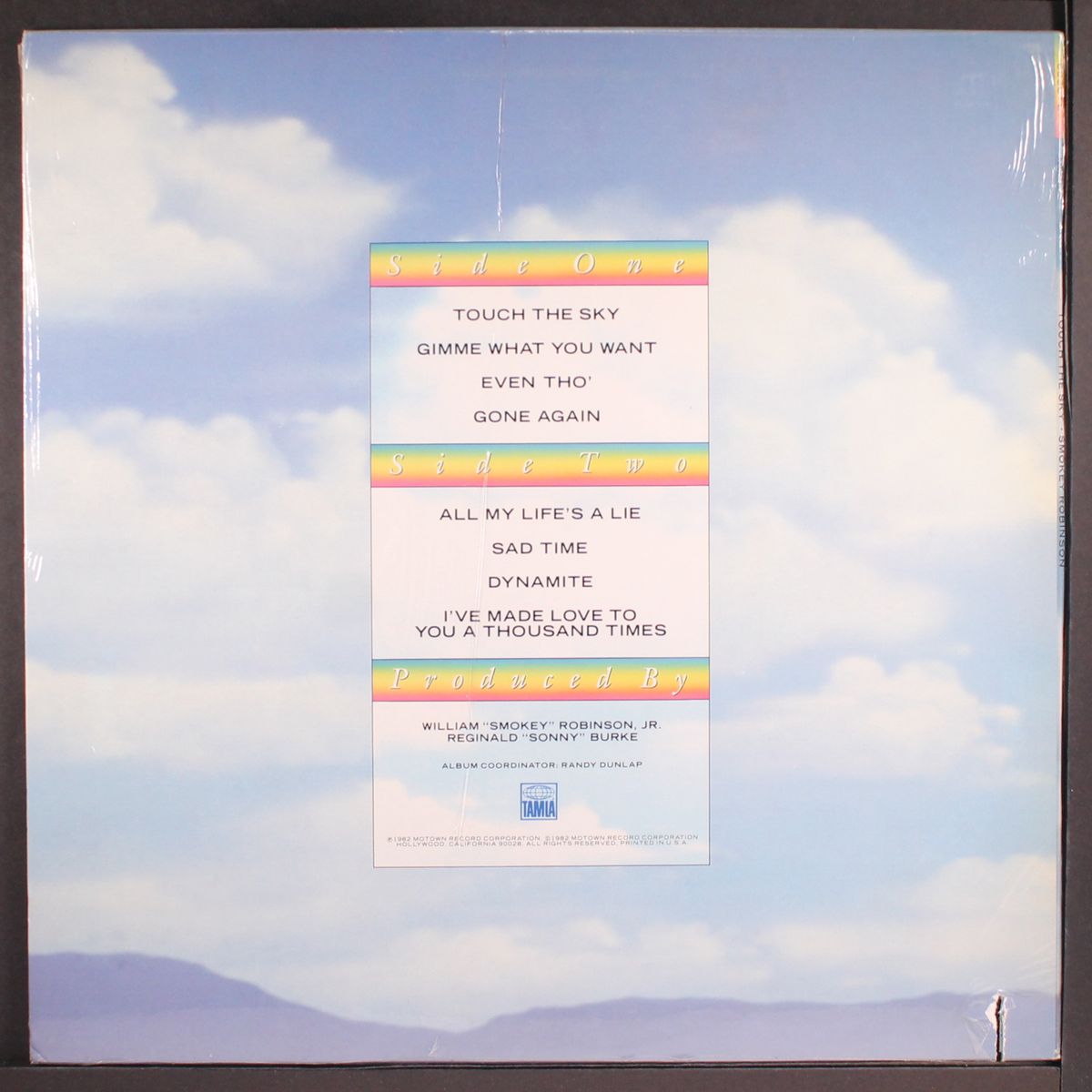 touch the sky by SMOKEY ROBINSON