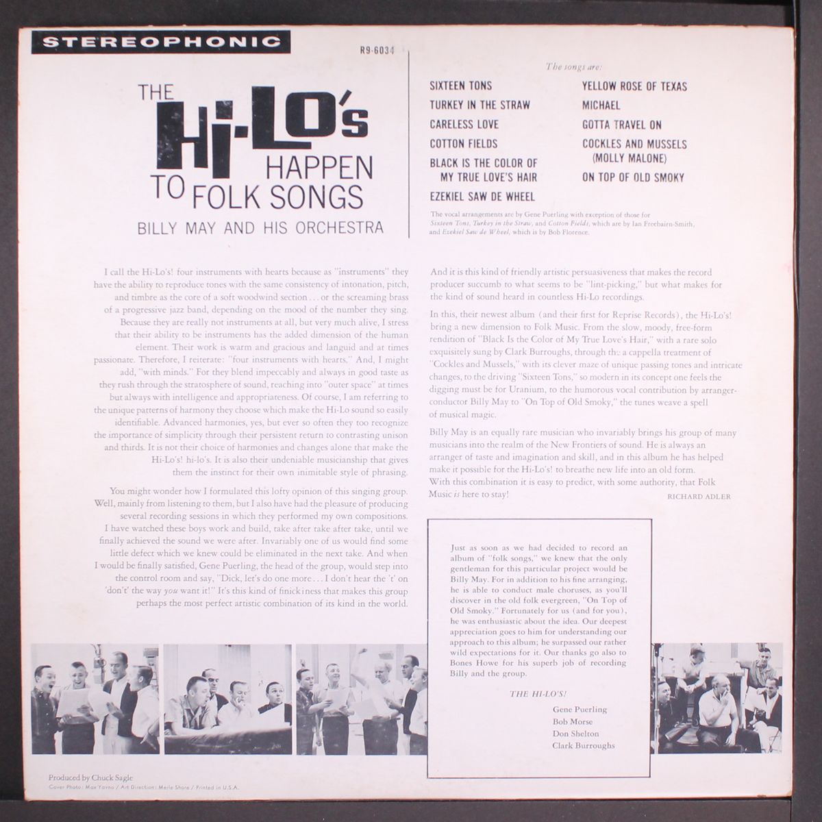 happen to folk songs by HI-LO'S