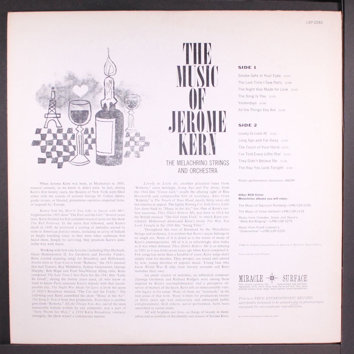 the music of jerome kern by MELACHRINO STRINGS