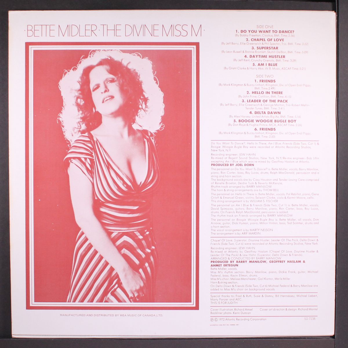 the divine miss m by BETTE MIDLER