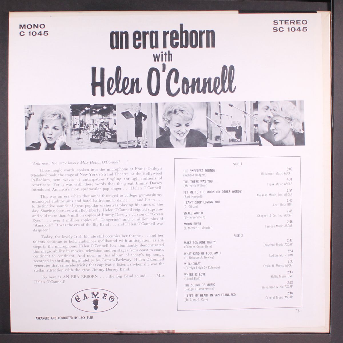 an era reborn by HELEN O'CONNELL