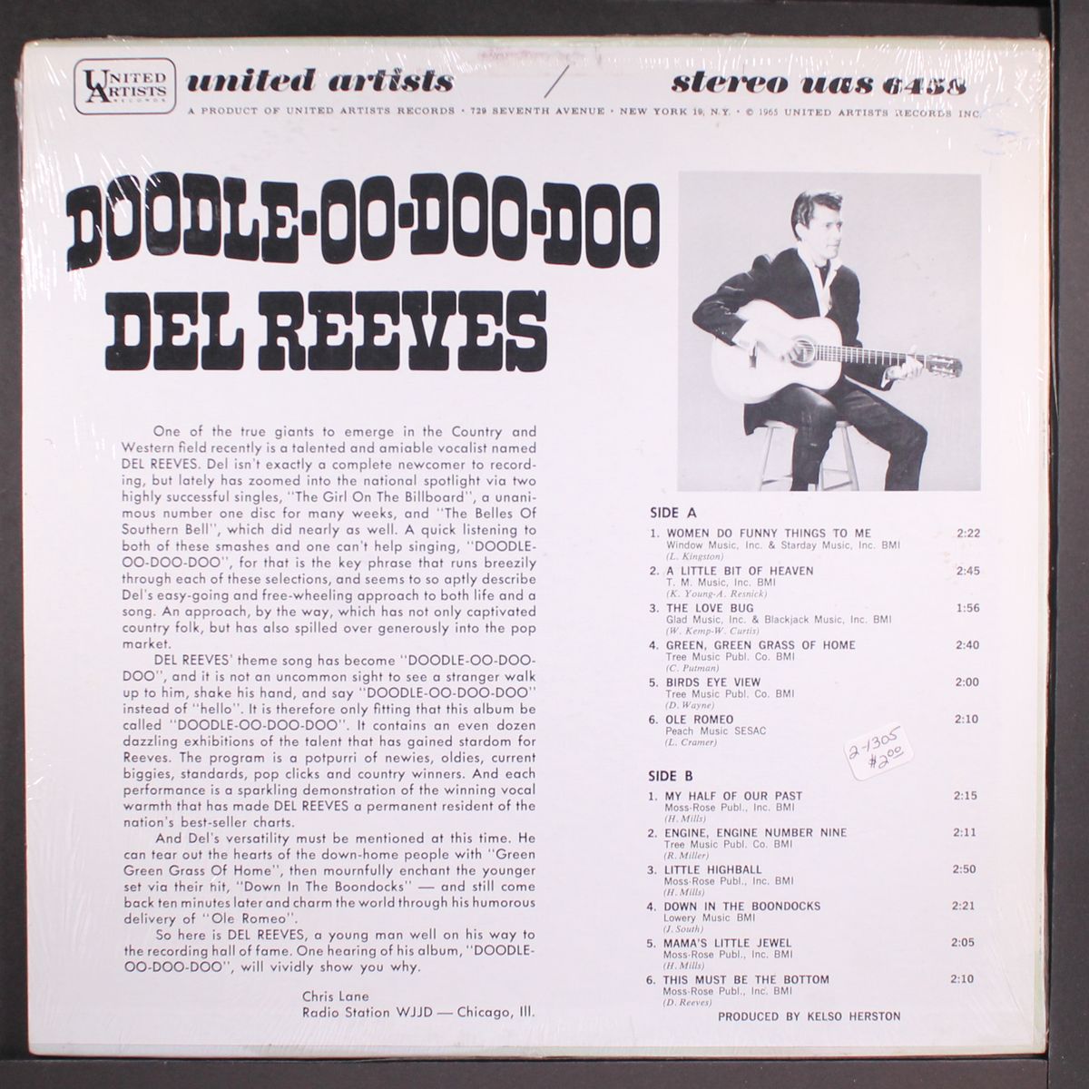 doodle-oo-doo-doo by DEL REEVES