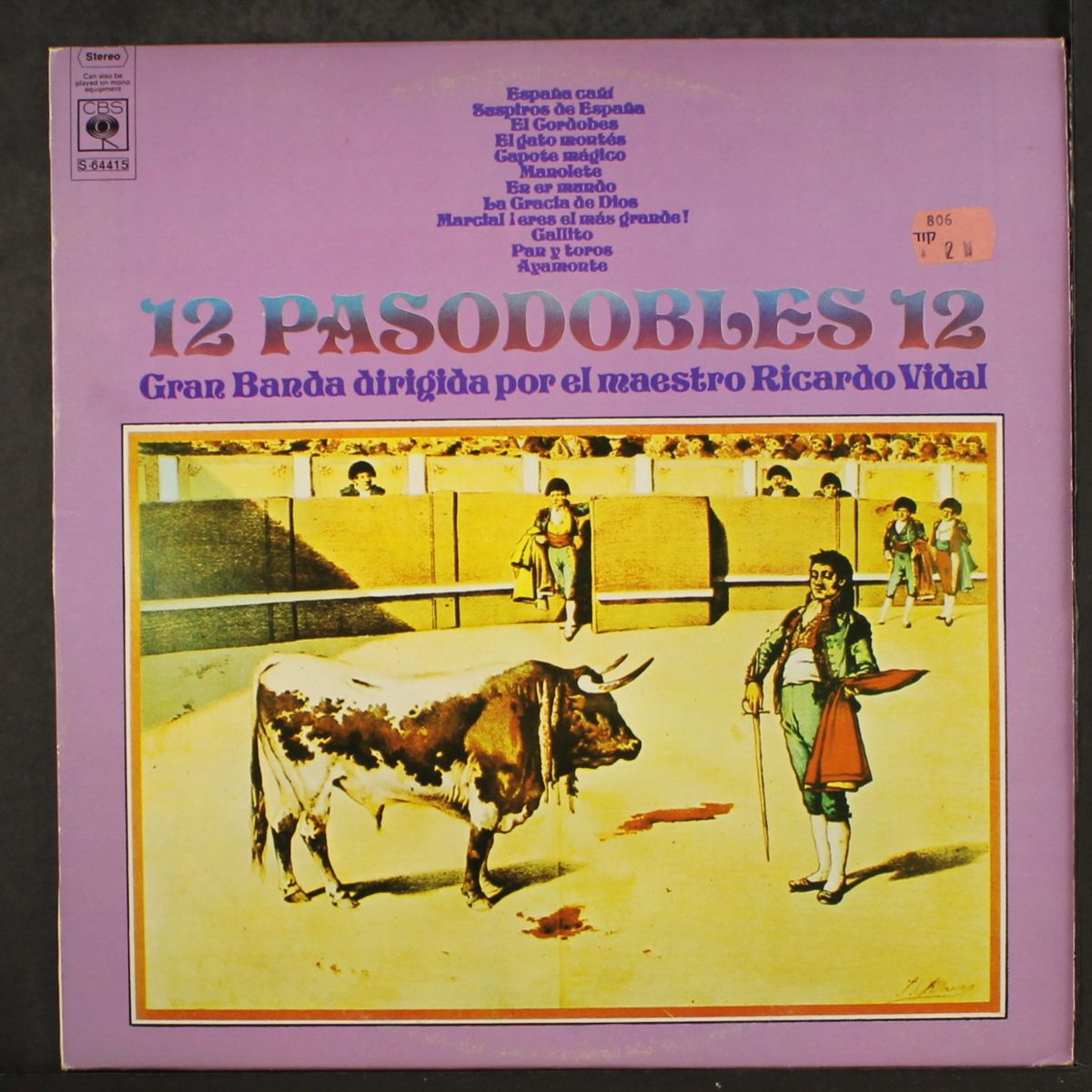 12 pasodobles 12 by RICARDO VIDAL TOLOSA
