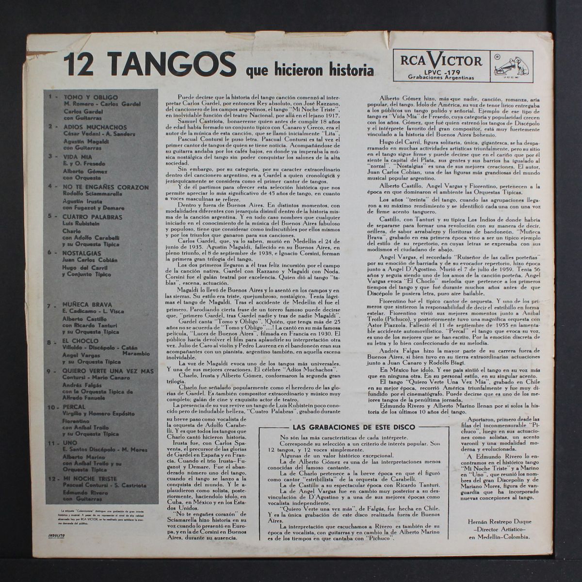 tangos que hicieron by VARIOUS