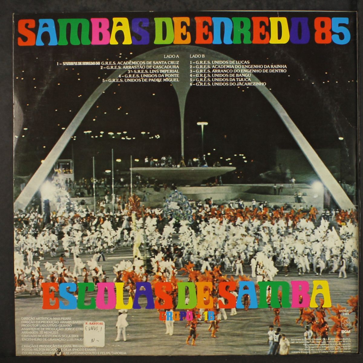 sambas de enredo 85 by VARIOUS