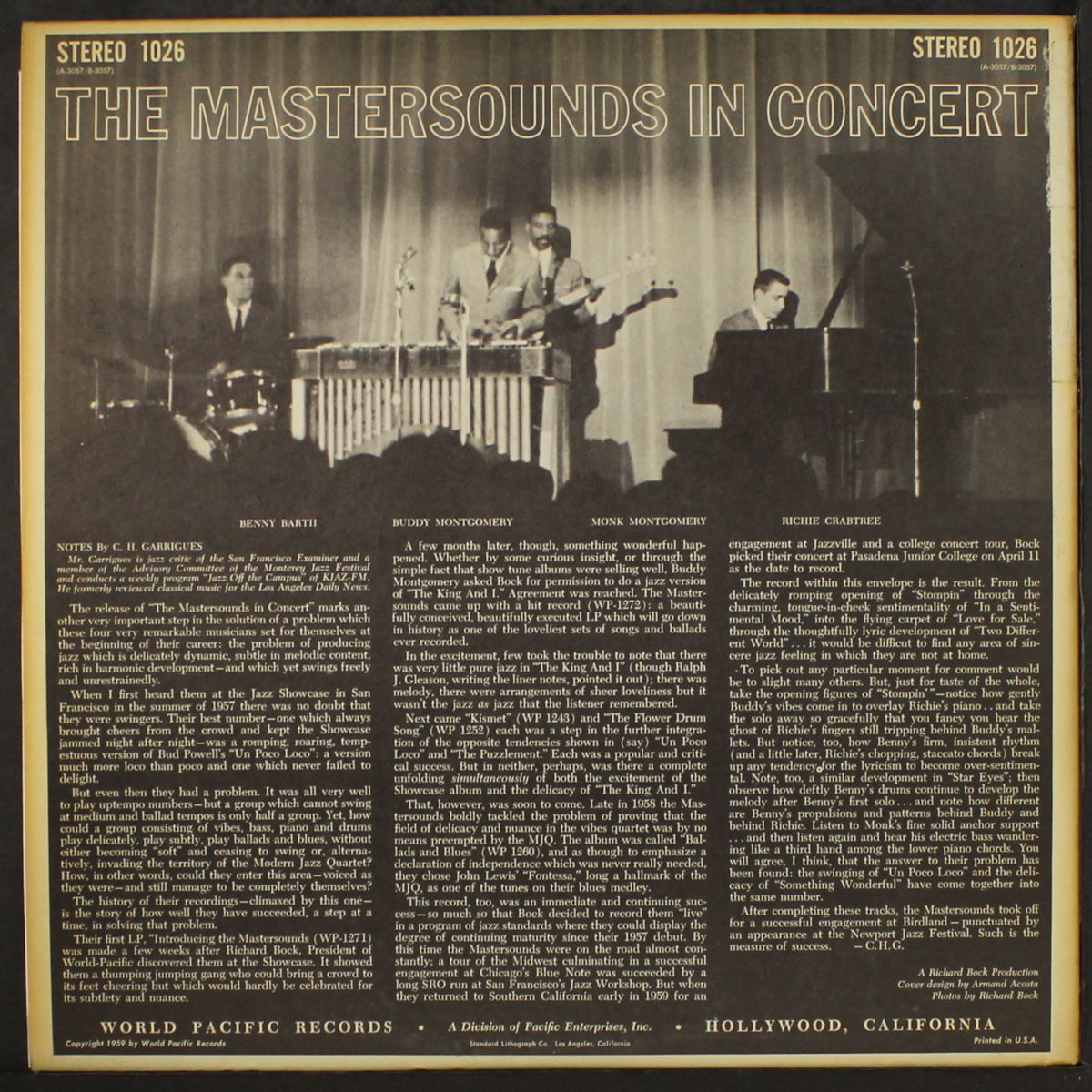 in concert by MASTERSOUNDS