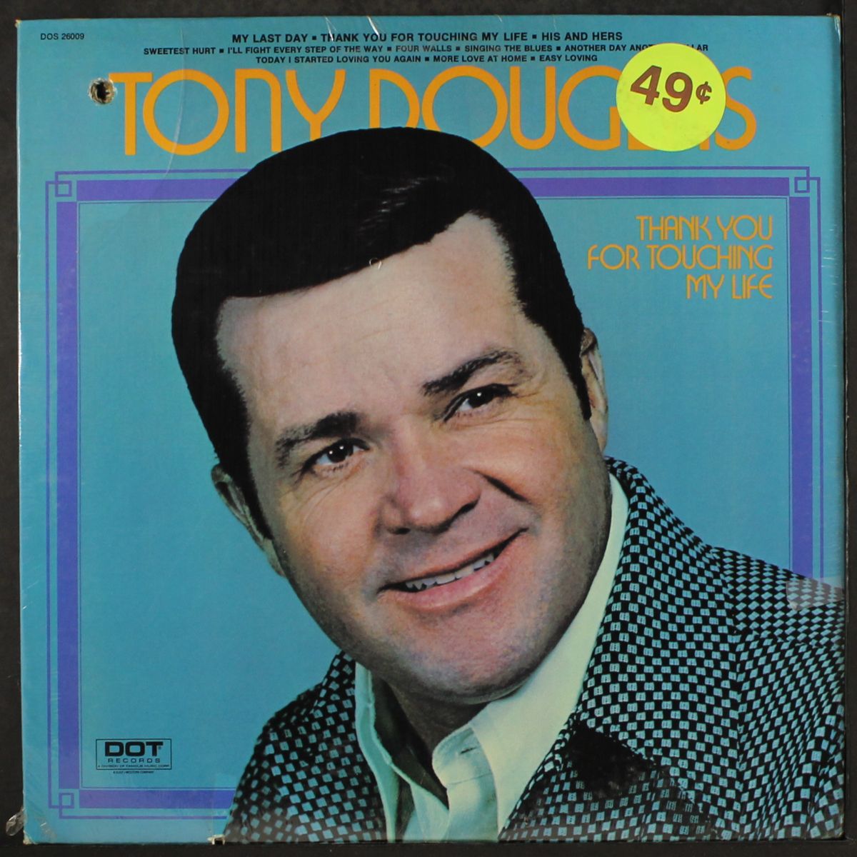 thank you for touching my life by TONY DOUGLAS