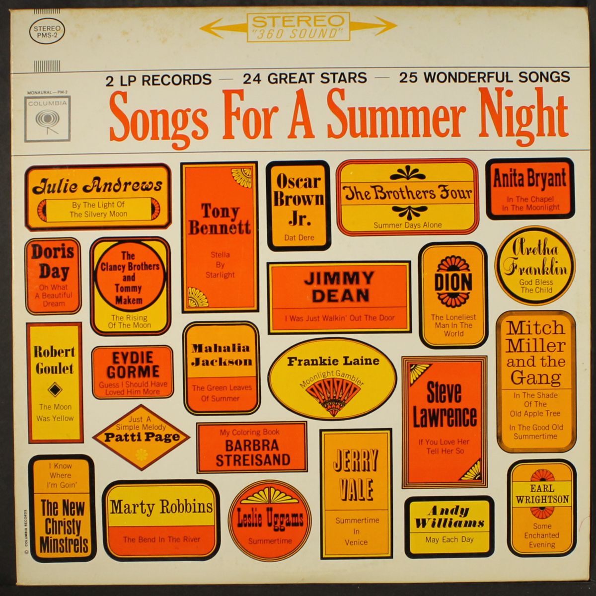 songs for a summer night by VARIOUS