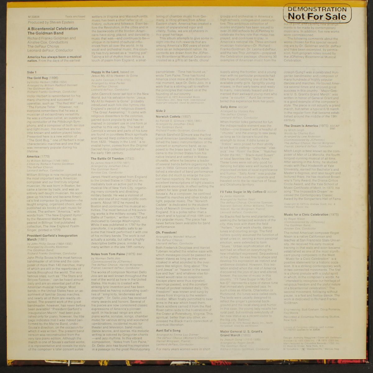 a bicentennial celebration - 200 years of american music by VARIOUS