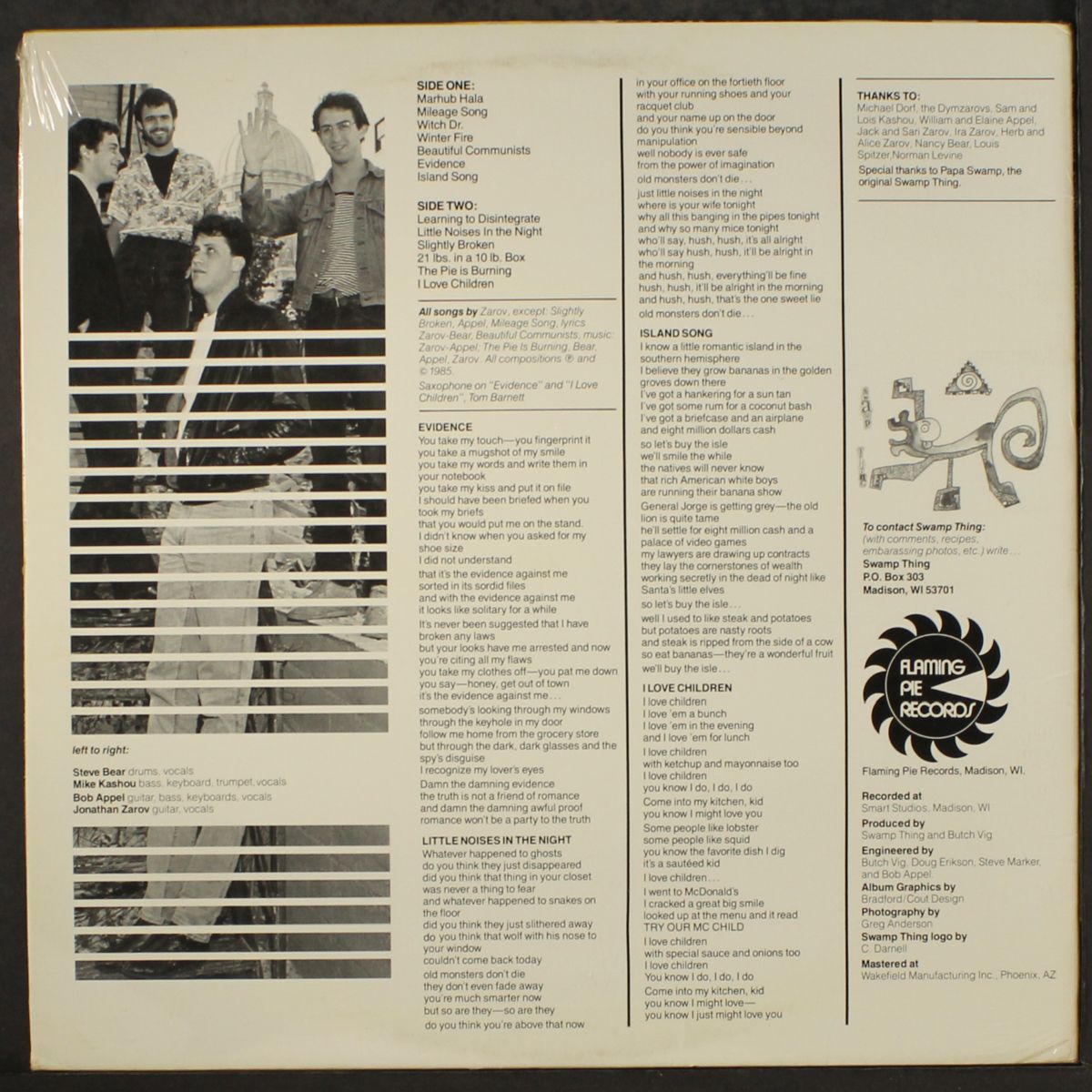 learning to disintegrate by SWAMP THING
