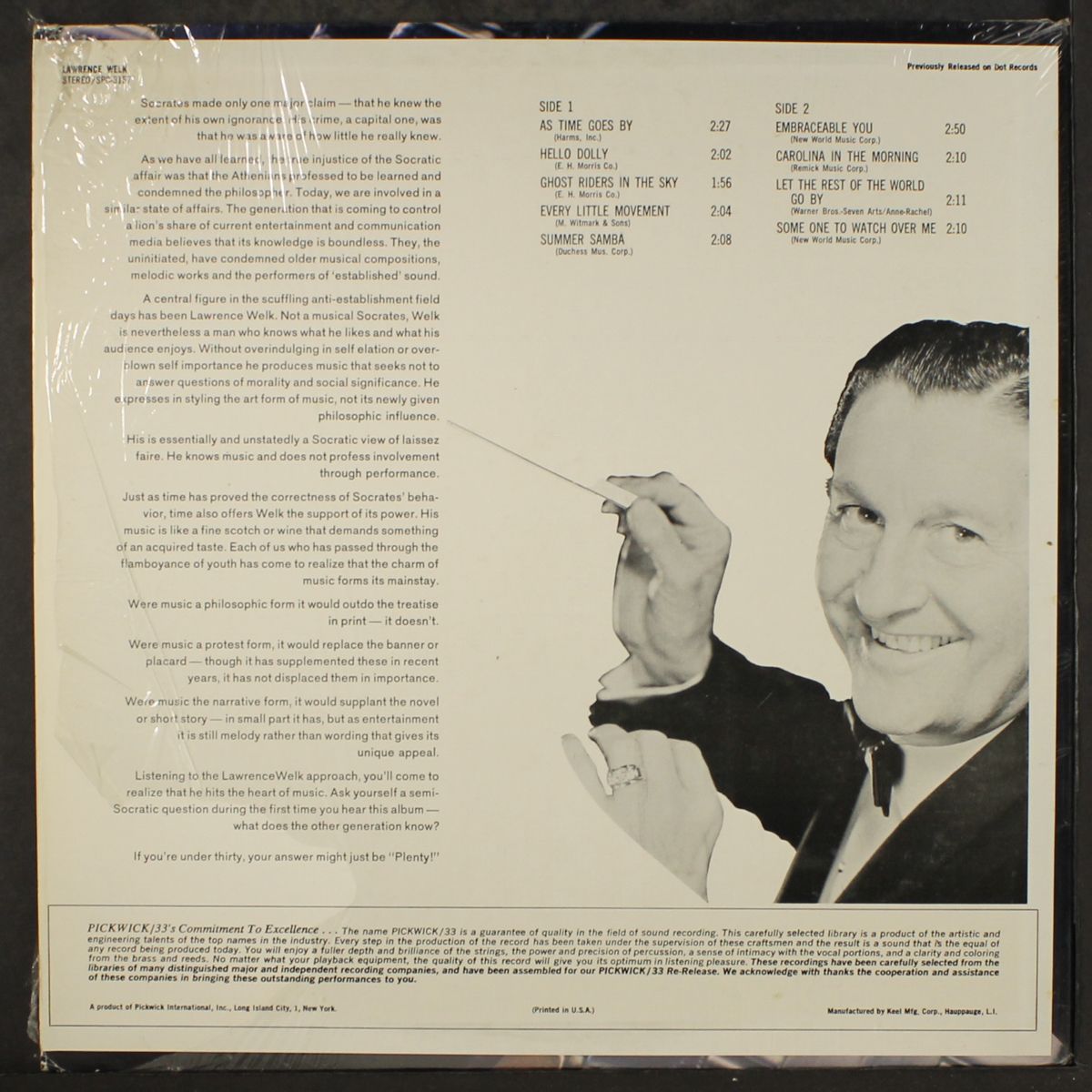 as time goes by by LAWRENCE WELK
