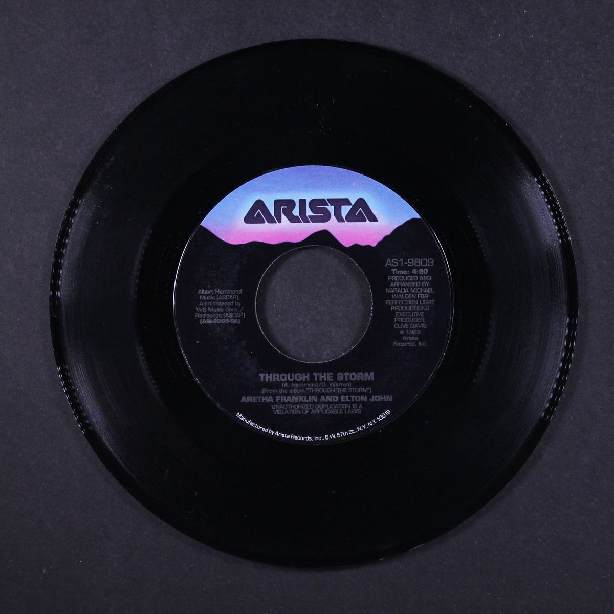 throught the storm / come to me by ARETHA FRANKLIN & ELTON JOHN