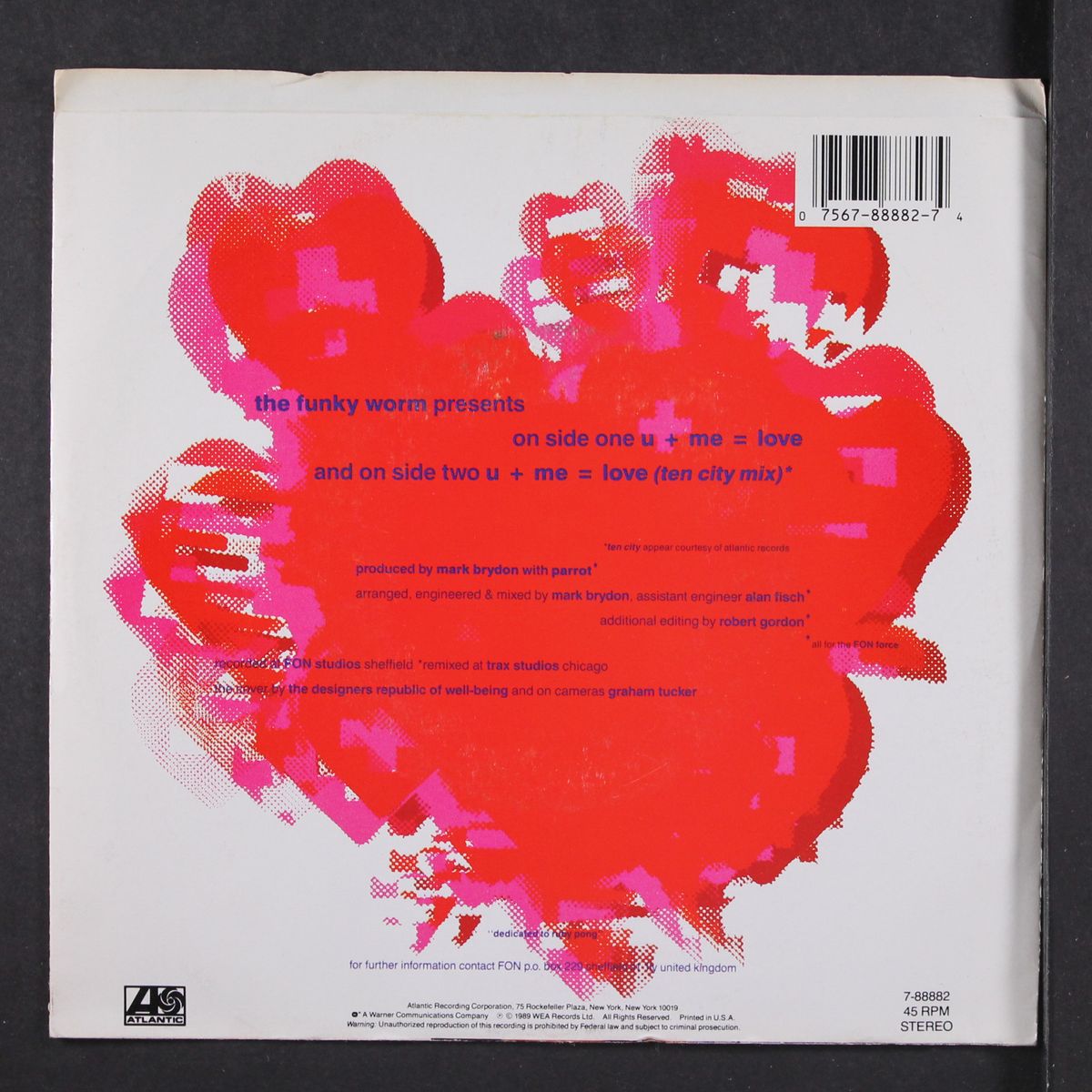 u + me = love / ten city mix by FUNKY WORM