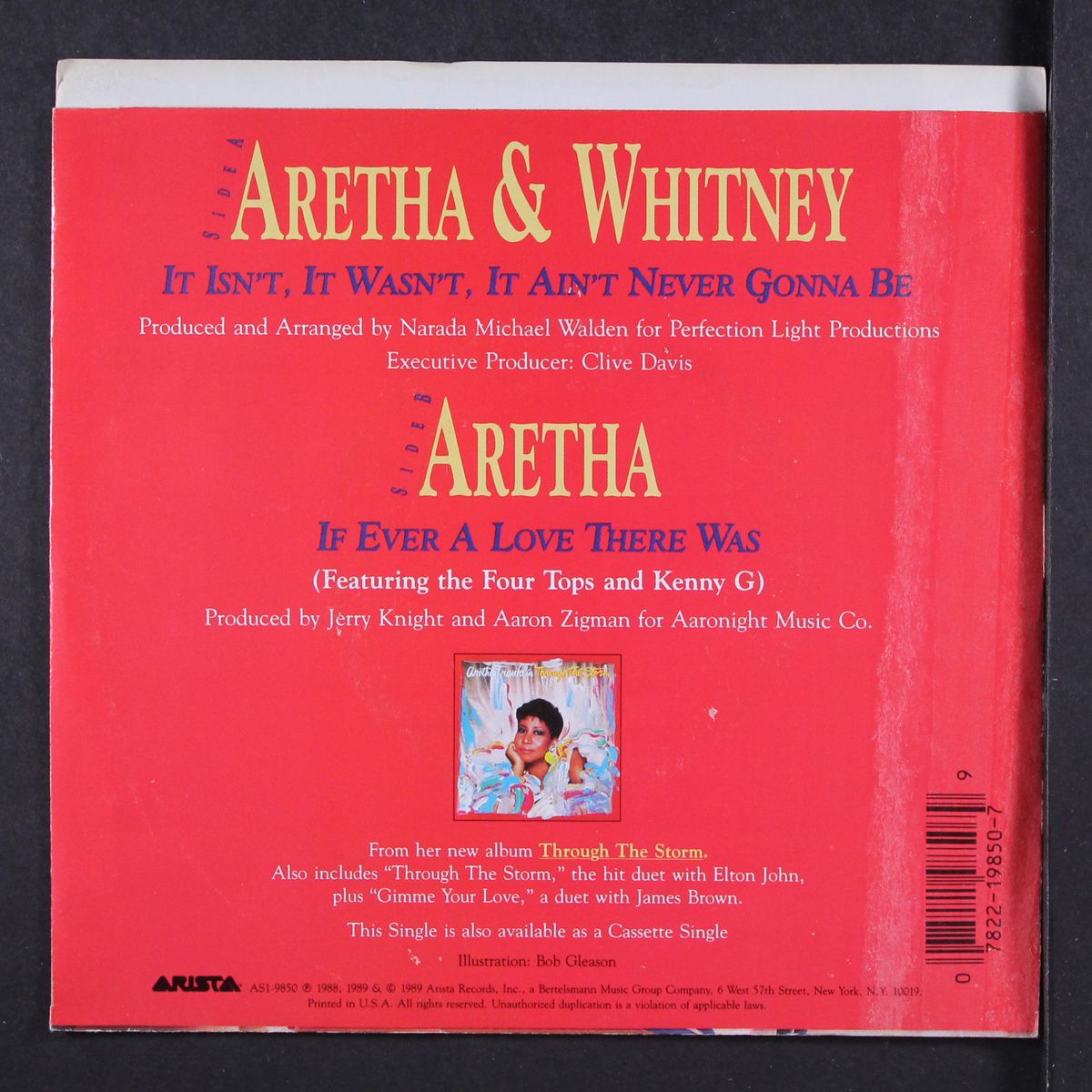 it isn't, it wasn't, it ain't never gonna be / if ever a love there was by ARETHA FRANKLIN & WHITNEY HOUSTON