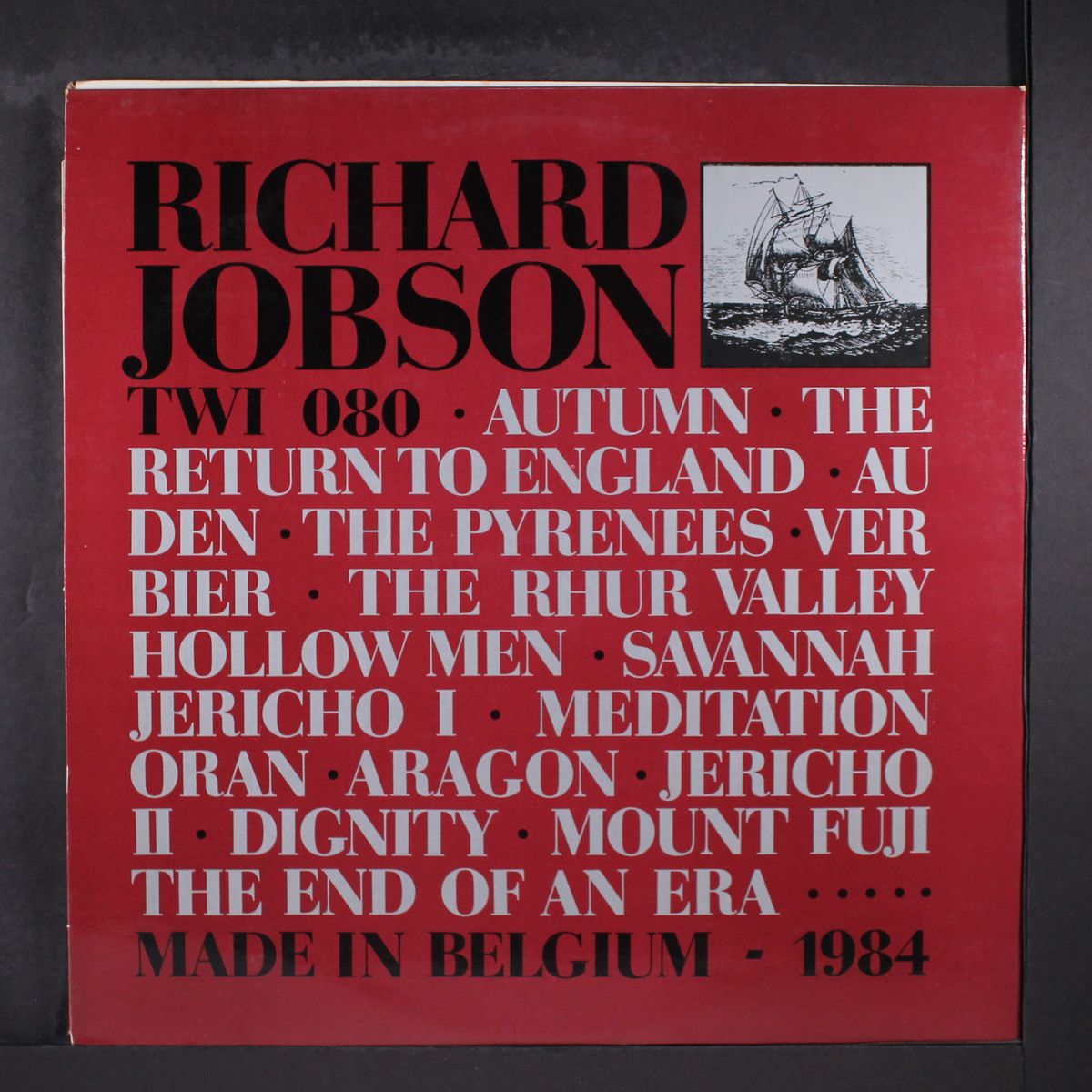 an afternoon in company by RICHARD JOBSON