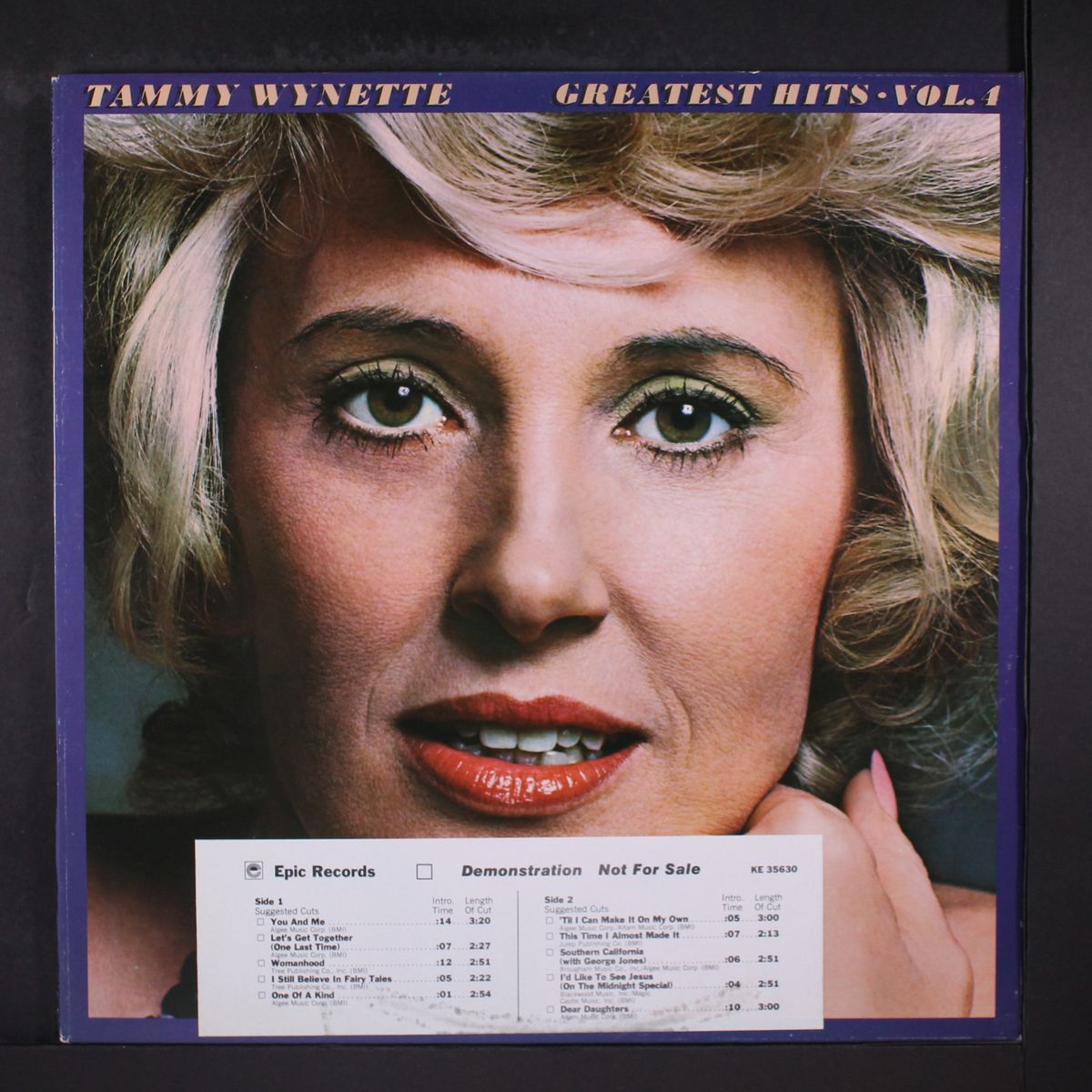 greatest hits, vol. 4 by TAMMY WYNETTE
